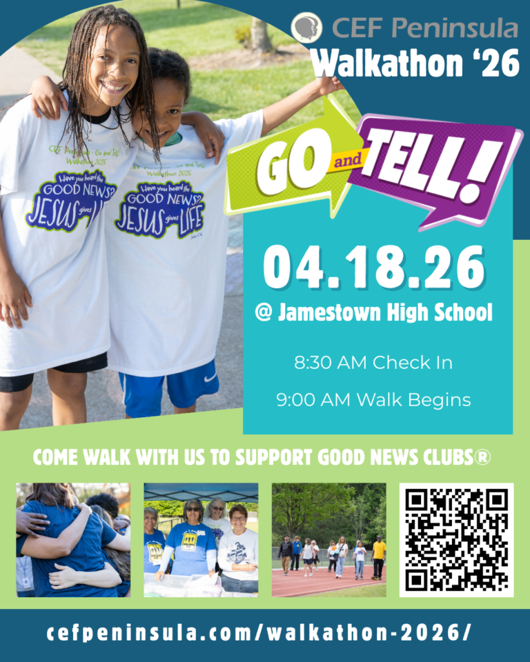Walkathon Ribbon Walkathon 2026 Resources β CEF Virginia Peninsula β Church Assist, Good ...